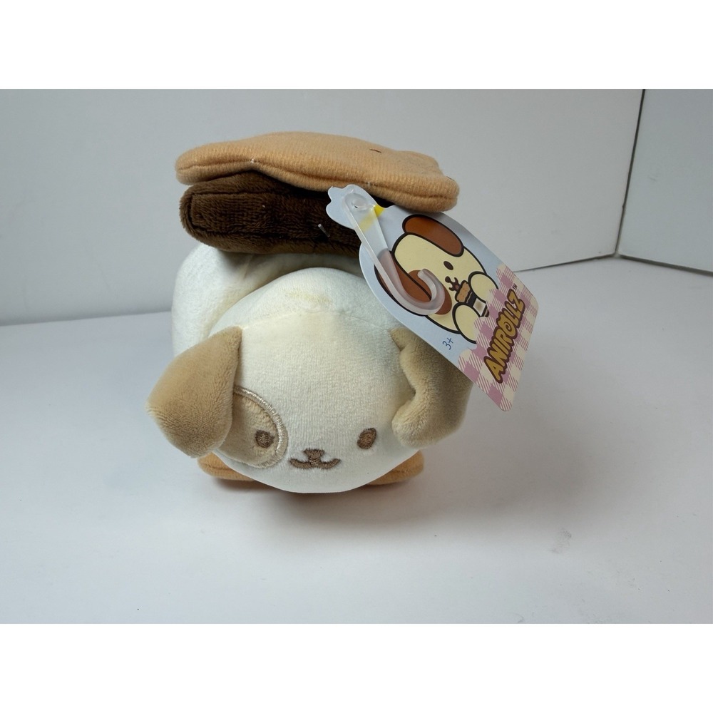 Anirollz Bakery Puppiroll S'more 6" inch Plush Stuffed Animal Dog Coosy